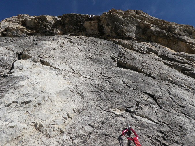 Aiguille de la Nova 017.jpg - D'ailleurs ce petit passage piquera un peu !!!